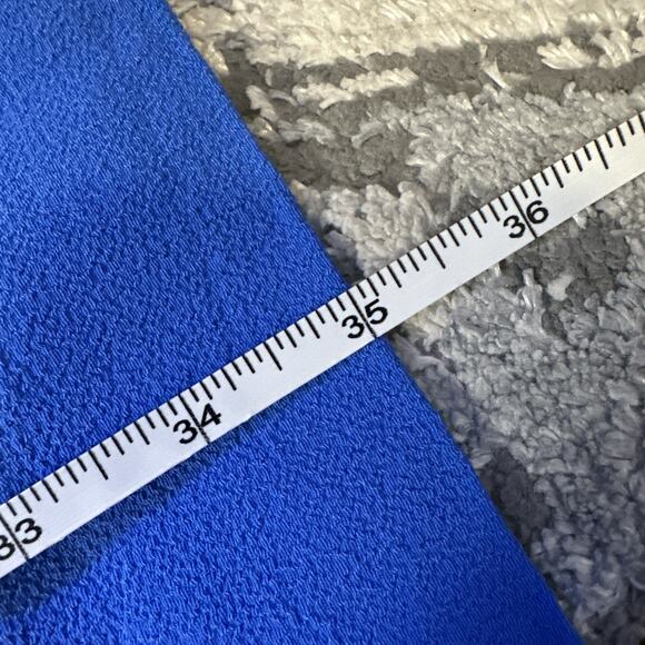 Kate Spade Carlie Elastic Waist Crepe Mini Sheath‎ Dress Blue Size 2 - Picture 9 of 10